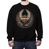 REBEL PROVED - Crew Neck Sweatshirt Crew Neck Sweatshirt RIPT Apparel