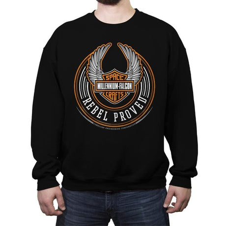 REBEL PROVED - Crew Neck Sweatshirt Crew Neck Sweatshirt RIPT Apparel