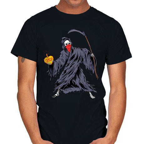 Rebel Reaper - Mens T-Shirts RIPT Apparel Small / Black