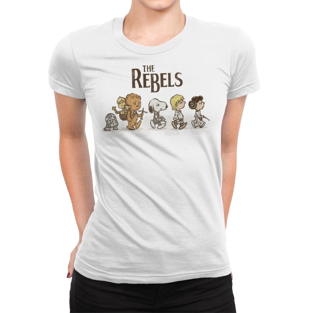 Rebel Road - Womens Premium T-Shirts RIPT Apparel Small / White