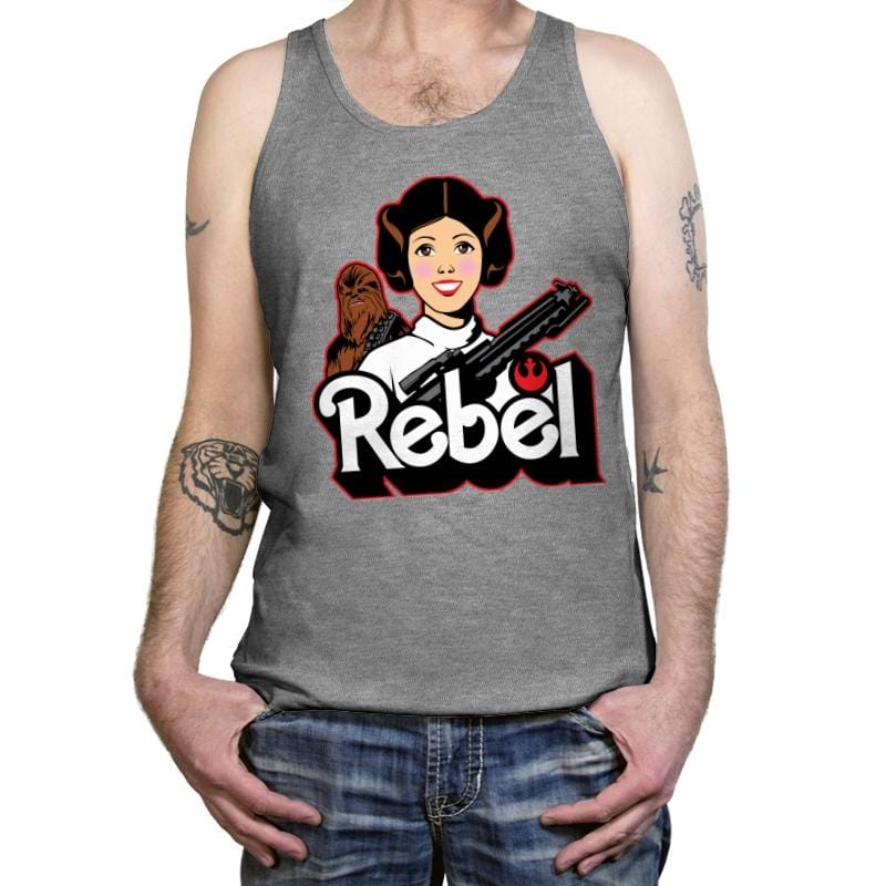 Rebel's Dreamhouse - Tanktop Tanktop RIPT Apparel X-Small / Athletic Heather