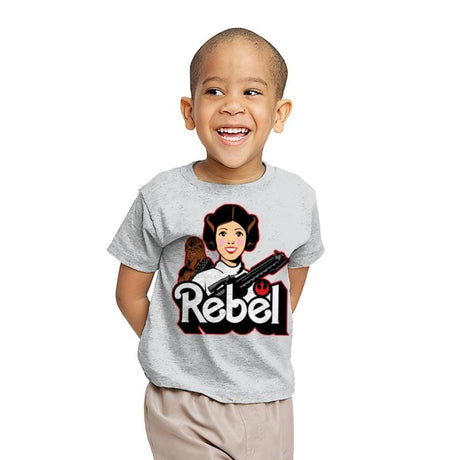Rebel's Dreamhouse - Youth T-Shirts RIPT Apparel X-small / Sport grey