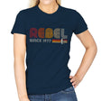Rebel since 1977 - Shirt Club - Womens T-Shirts RIPT Apparel Small / Navy