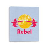 RebelBull - Canvas Wraps Canvas Wraps RIPT Apparel 11x14 / Baby Blue