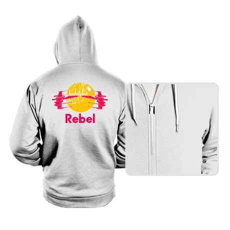 RebelBull - Hoodies Hoodies RIPT Apparel Small / White