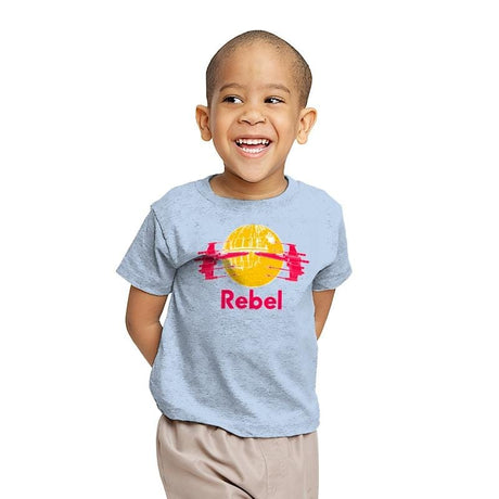 RebelBull - Youth T-Shirts RIPT Apparel X-small / Light blue