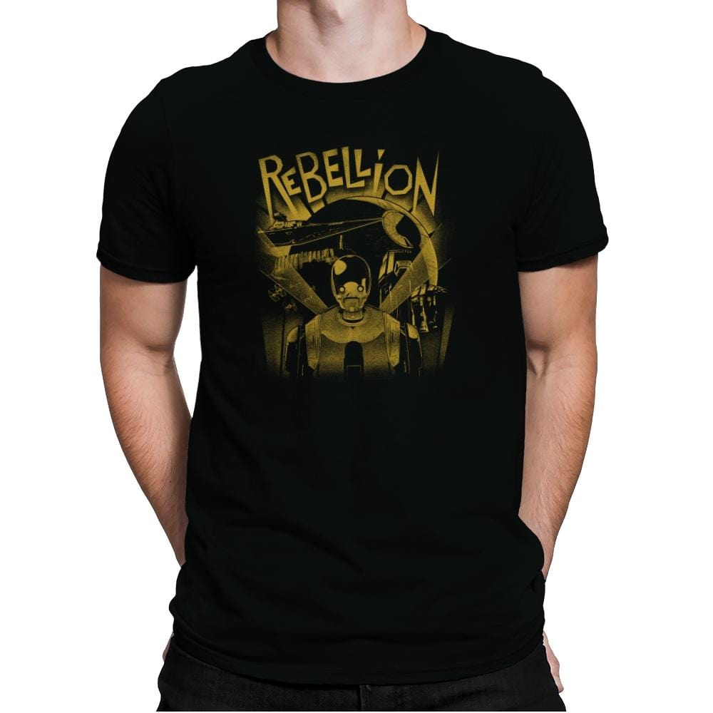 Rebellion Exclusive - Mens Premium T-Shirts RIPT Apparel Small / Black