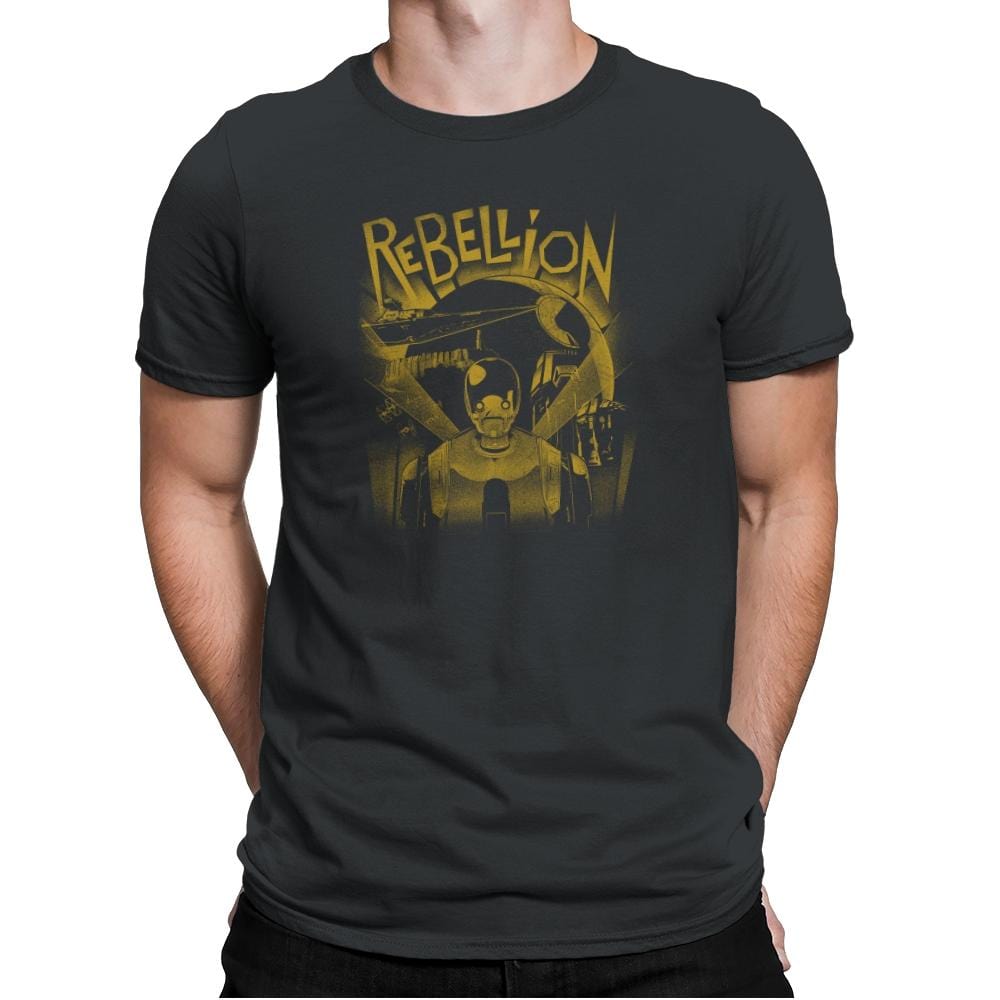 Rebellion Exclusive - Mens Premium T-Shirts RIPT Apparel Small / Heavy Metal