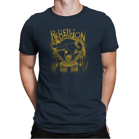 Rebellion Exclusive - Mens Premium T-Shirts RIPT Apparel Small / Indigo