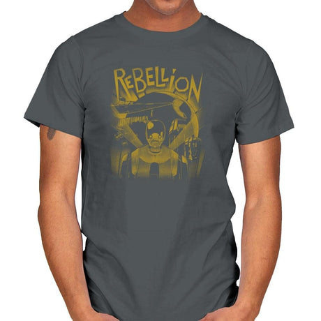 Rebellion Exclusive - Mens T-Shirts RIPT Apparel Small / Charcoal