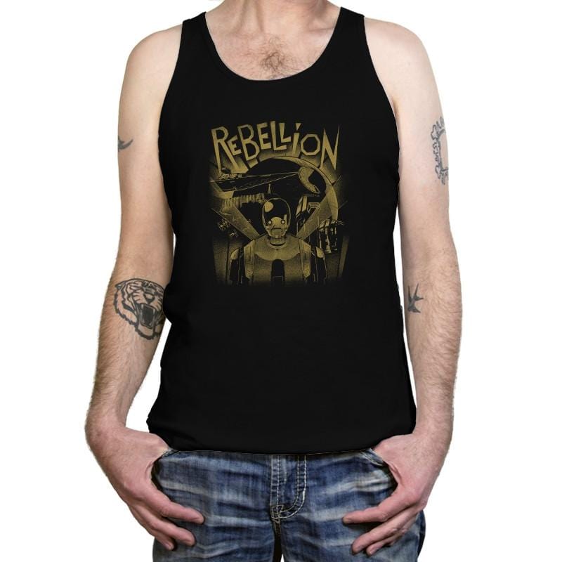 Rebellion Exclusive - Tanktop Tanktop RIPT Apparel X-Small / Black