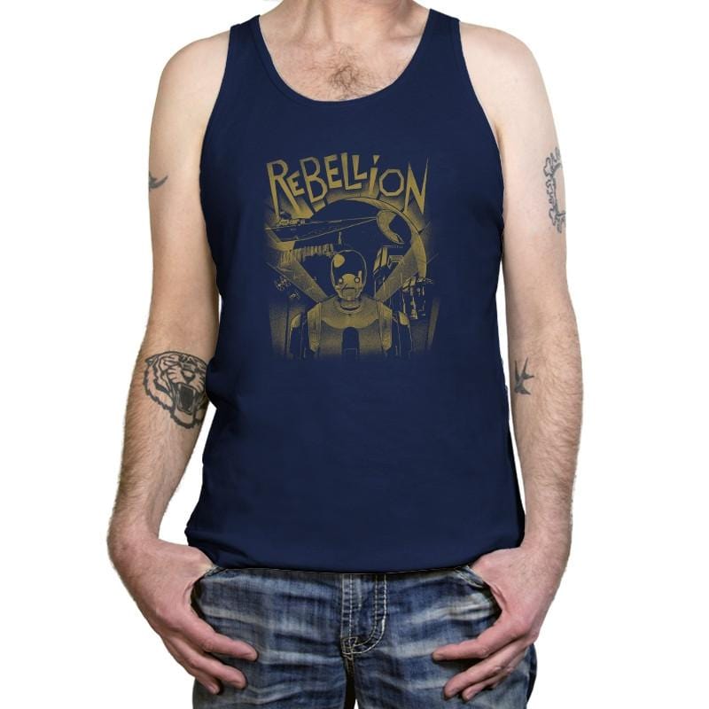 Rebellion Exclusive - Tanktop Tanktop RIPT Apparel X-Small / Navy