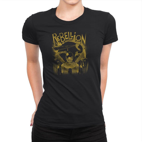 Rebellion Exclusive - Womens Premium T-Shirts RIPT Apparel Small / Black