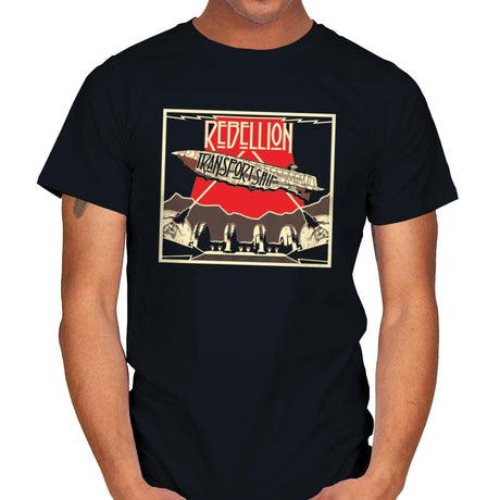 Rebellion - Transport Ship - Mens T-Shirts RIPT Apparel Small / Black