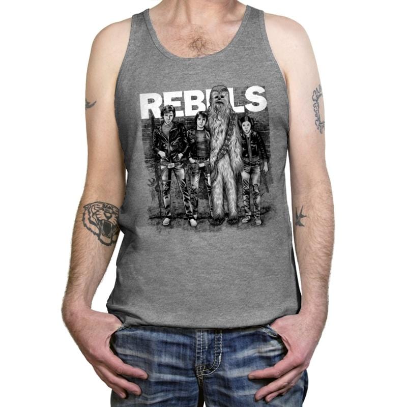 Rebels - Tanktop Tanktop RIPT Apparel X-Small / Athletic Heather