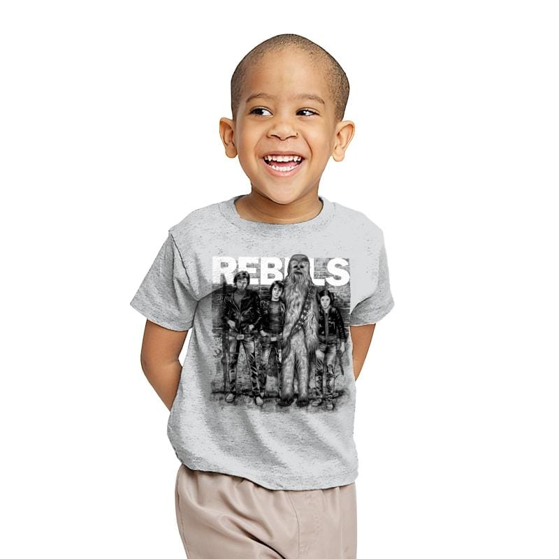 Rebels - Youth T-Shirts RIPT Apparel X-small / Sport grey