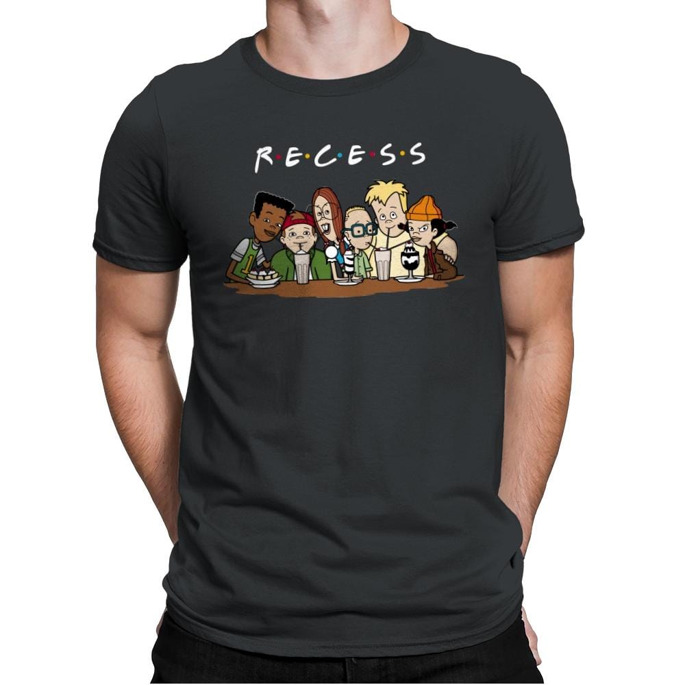 Recess Forever - Mens Premium T-Shirts RIPT Apparel Small / Heavy Metal