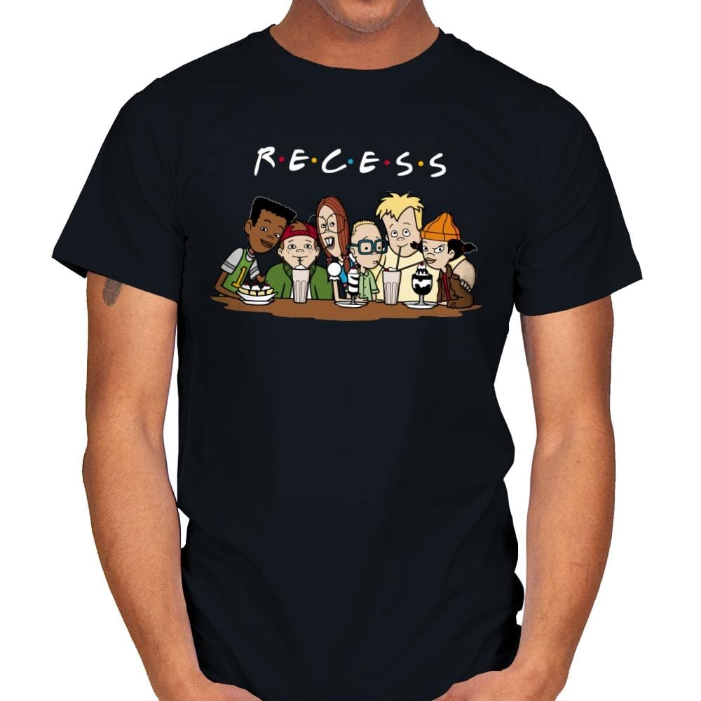 Recess Forever - Mens T-Shirts RIPT Apparel Small / Black