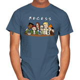 Recess Forever - Mens T-Shirts RIPT Apparel Small / Indigo Blue