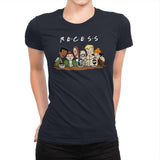 Recess Forever - Womens Premium T-Shirts RIPT Apparel Small / Midnight Navy