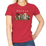 Recess Forever - Womens T-Shirts RIPT Apparel Small / Red