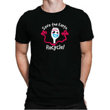 Recycle  - Mens Premium T-Shirts RIPT Apparel Small / Black