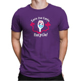 Recycle  - Mens Premium T-Shirts RIPT Apparel Small / Purple Rush