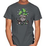 Recycle Please - Mens T-Shirts RIPT Apparel Small / Charcoal