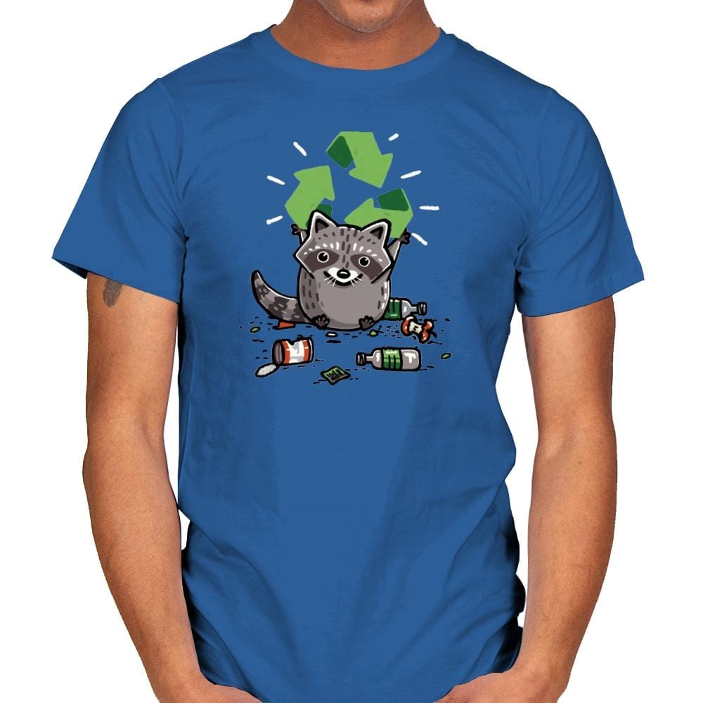 Recycle Please - Mens T-Shirts RIPT Apparel Small / Royal