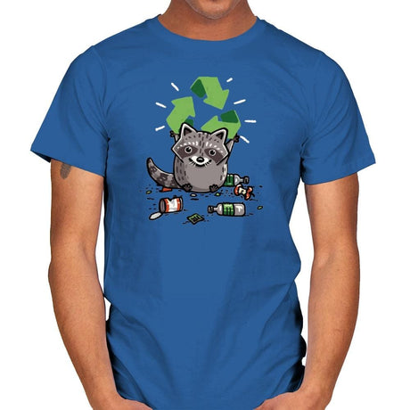 Recycle Please - Mens T-Shirts RIPT Apparel Small / Royal