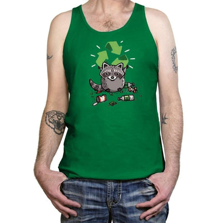 Recycle Please - Tanktop Tanktop RIPT Apparel X-Small / Kelly