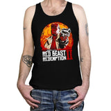 Red Beast Redemption - Tanktop Tanktop RIPT Apparel X-Small / Black