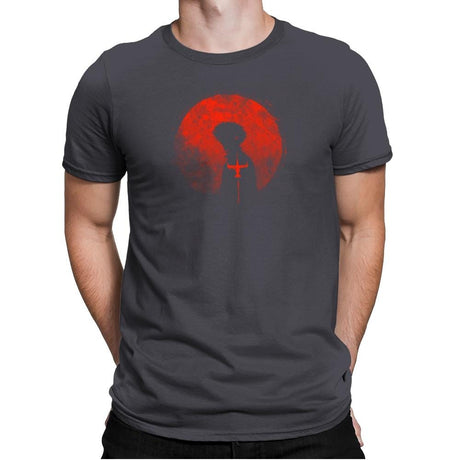 Red Cowboy - Mens Premium T-Shirts RIPT Apparel Small / Heavy Metal