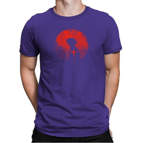 Red Cowboy - Mens Premium T-Shirts RIPT Apparel Small / Purple Rush