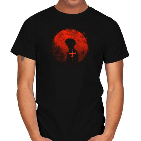 Red Cowboy - Mens T-Shirts RIPT Apparel Small / Black