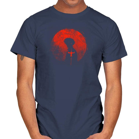 Red Cowboy - Mens T-Shirts RIPT Apparel Small / Navy