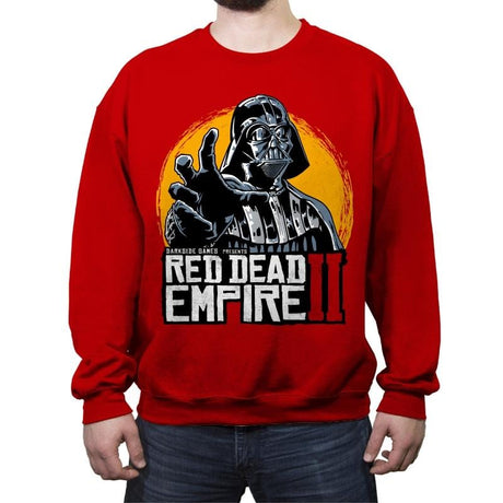 Red Dead Empire  - Crew Neck Sweatshirt Crew Neck Sweatshirt RIPT Apparel