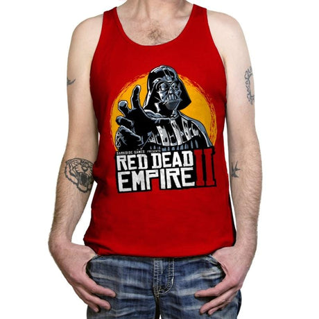 Red Dead Empire  - Tanktop Tanktop RIPT Apparel X-Small / Red