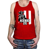 Red Dead Eye - Tanktop Tanktop RIPT Apparel X-Small / Red