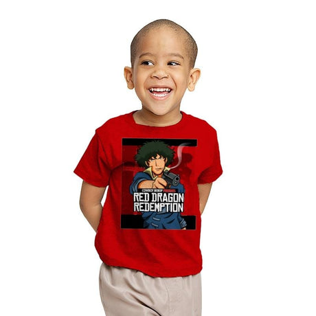 Red Dragon Redemption - Youth T-Shirts RIPT Apparel X-small / Red