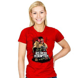 Red Dredd - Womens T-Shirts RIPT Apparel
