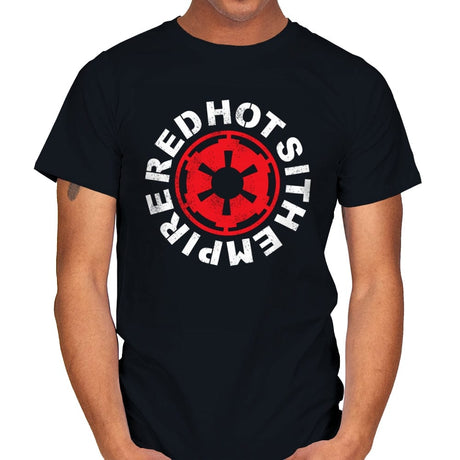 Red Empire - Mens T-Shirts RIPT Apparel Small / Black