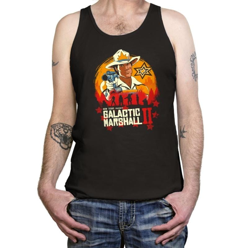 Red Galactic Marshall II - Tanktop Tanktop RIPT Apparel