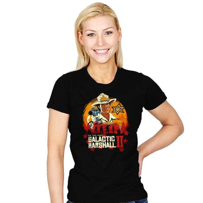 Red Galactic Marshall II - Womens T-Shirts RIPT Apparel