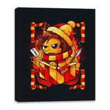 Red Home Gift - Canvas Wraps Canvas Wraps RIPT Apparel 16x20 / Black