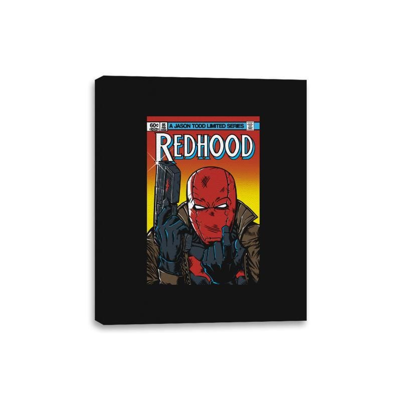 Red Hood - Canvas Wraps Canvas Wraps RIPT Apparel 8x10 / Black
