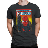 Red Hood - Mens Premium T-Shirts RIPT Apparel Small / Heavy Metal