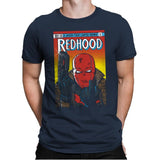 Red Hood - Mens Premium T-Shirts RIPT Apparel Small / Midnight Navy