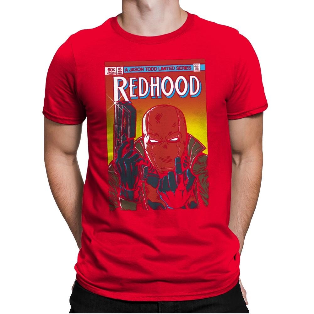 Red Hood - Mens Premium T-Shirts RIPT Apparel Small / Red