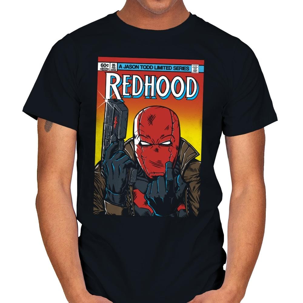 Red Hood - Mens T-Shirts RIPT Apparel Small / Black